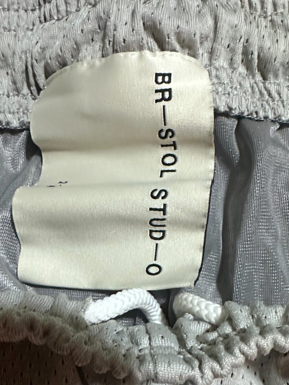 BR-STOL STUD -O Triple Hem Basketball Shorts 2-M Grey - Picture 6 of 6